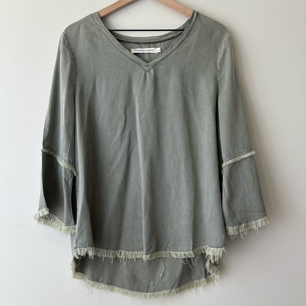 NWT! Standard Grace V-neck Top